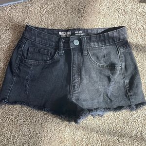 MOSSIMO black jean shorts